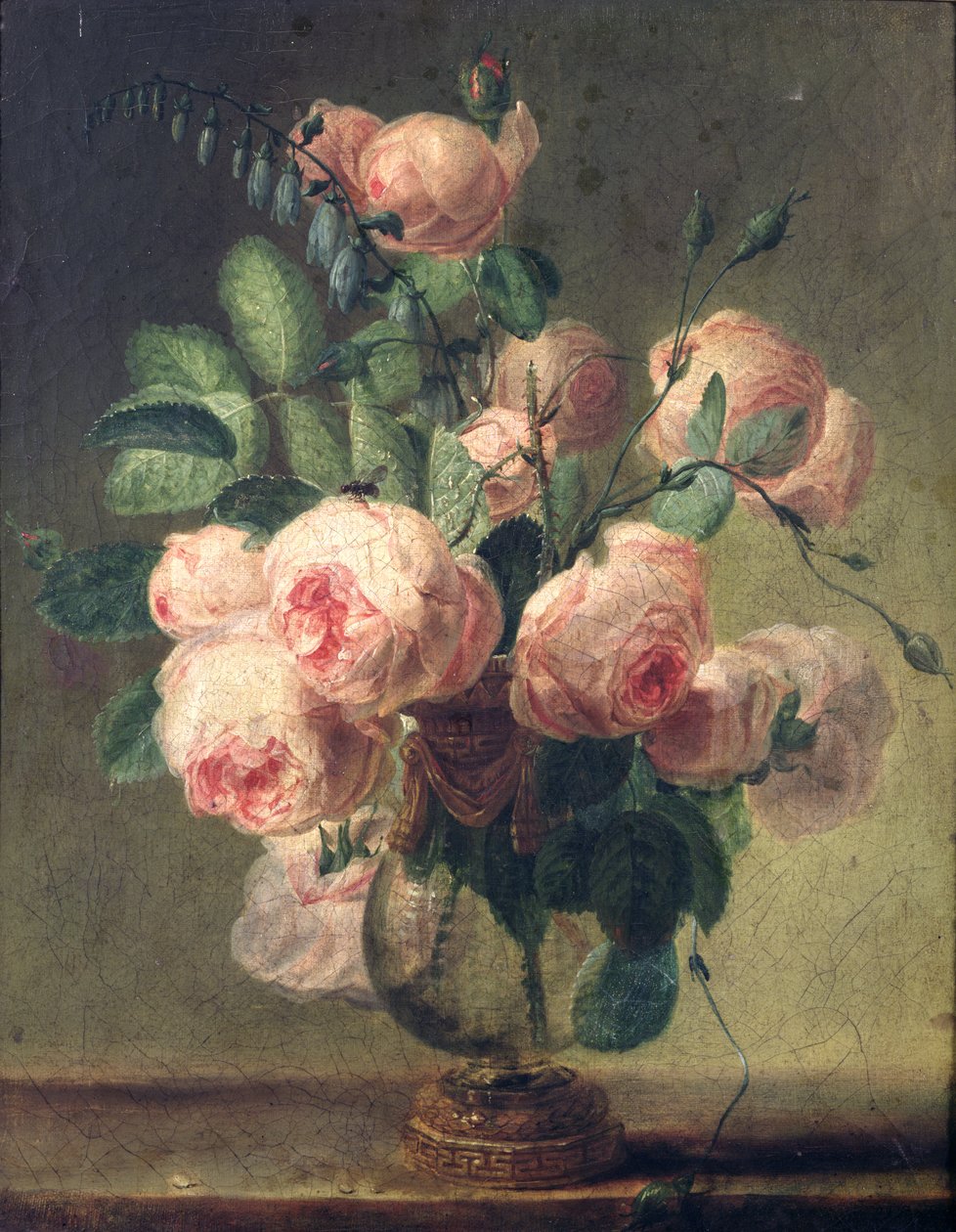 Virágváza alkotó: Pierre Joseph Redouté