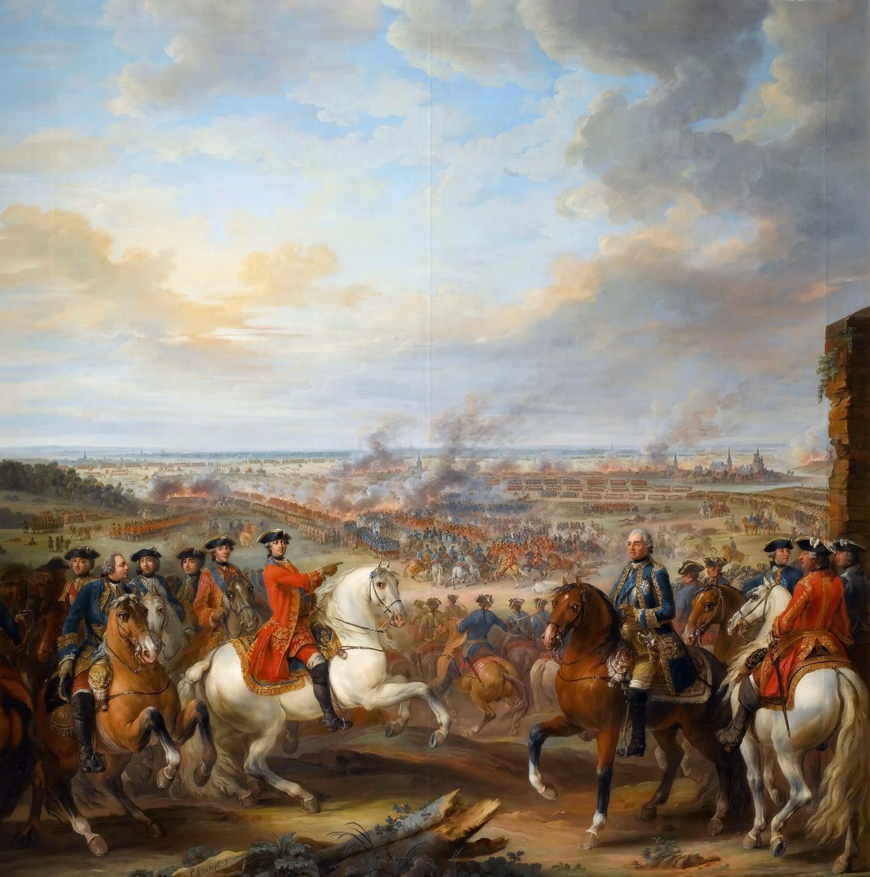 A fontenoyi csata, 1745. május 11 alkotó: Pierre Lenfant