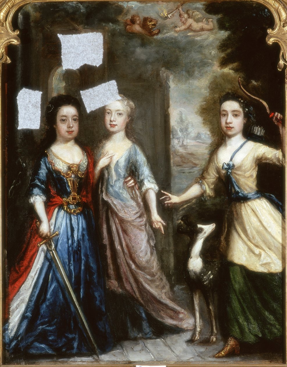 Három gyermek portréja alkotó: Pierre Mignard