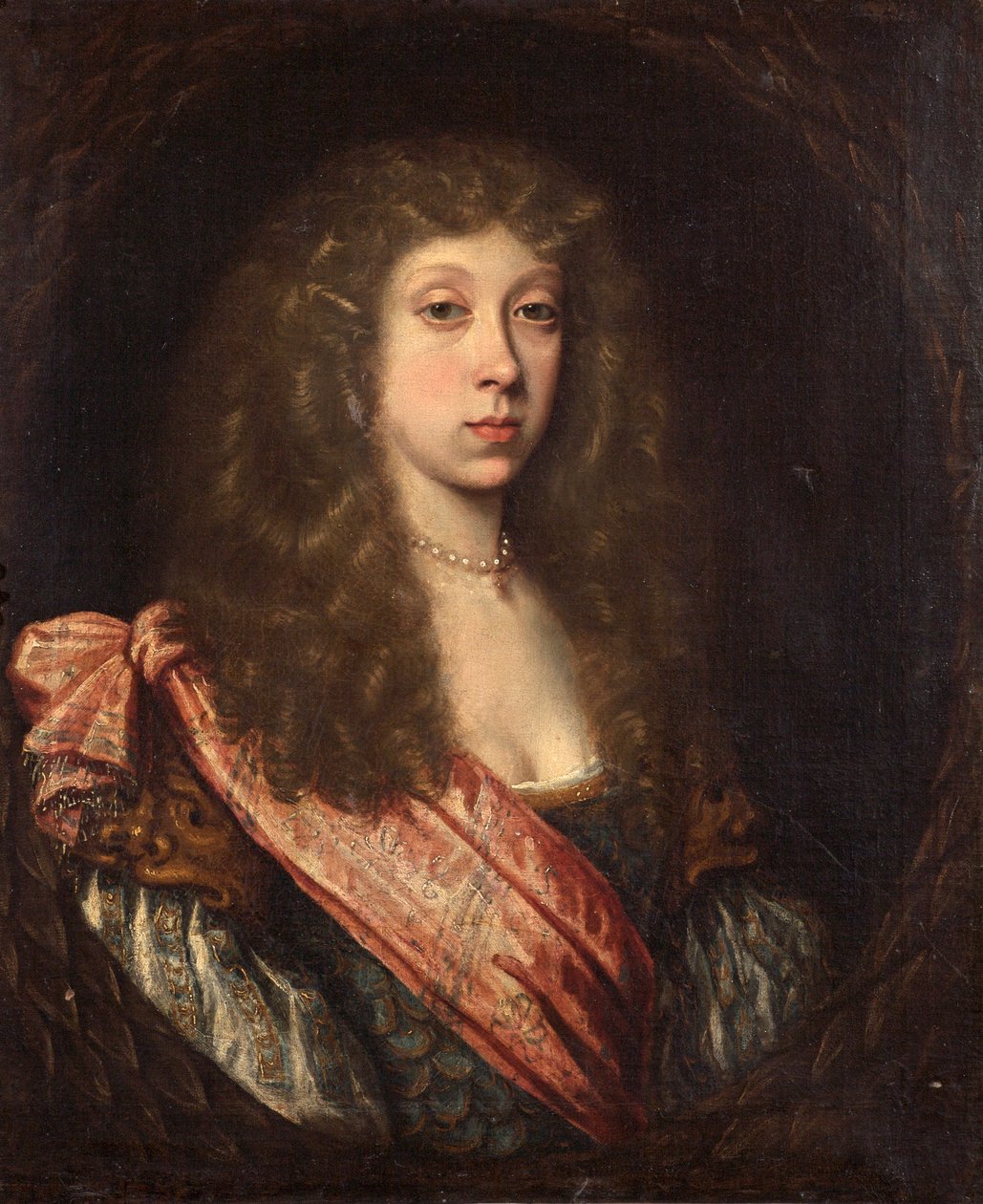 Ismeretlen hölgy álarcos jelmezben, 1670 körül alkotó: Pierre Mignard
