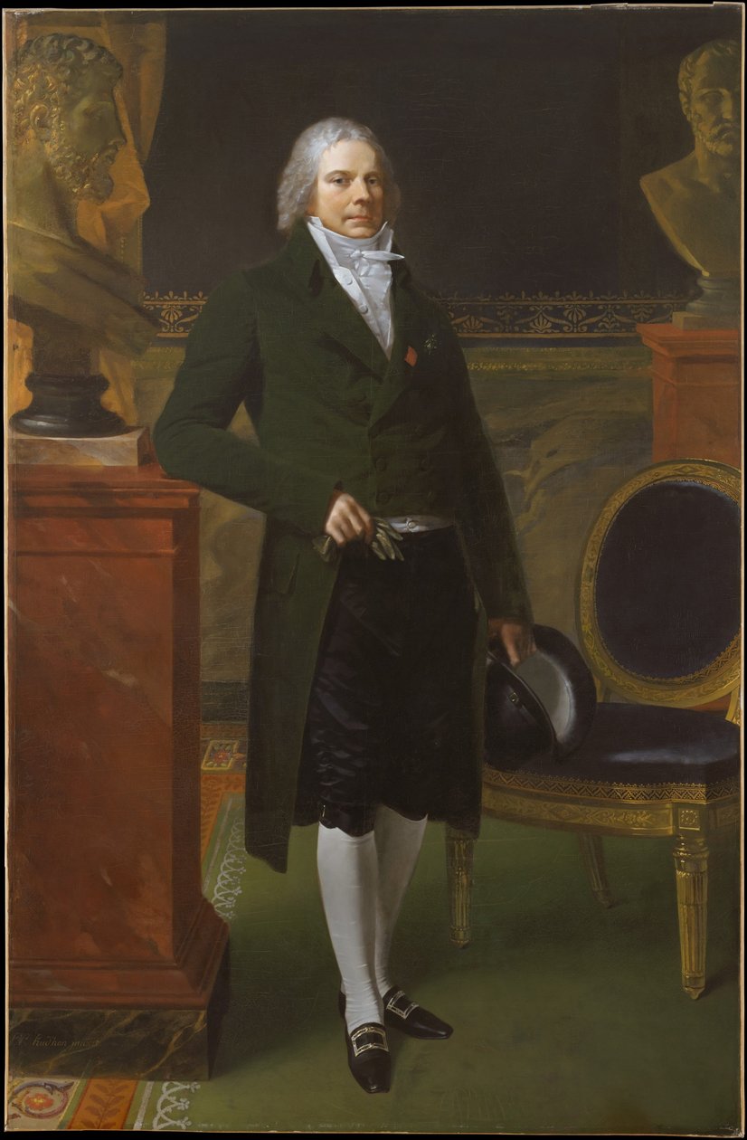 Charles-Maurice de Talleyrand-Périgord arcképe (1754-1838) alkotó: Pierre Paul Prud
