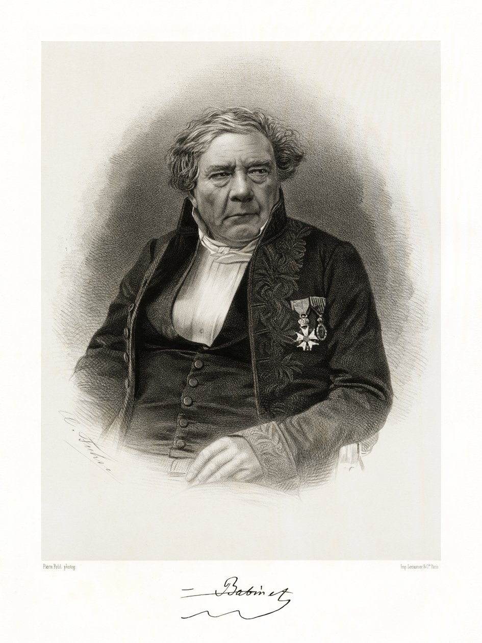Jacques Babinet, 1865-66 alkotó: Pierre Petit