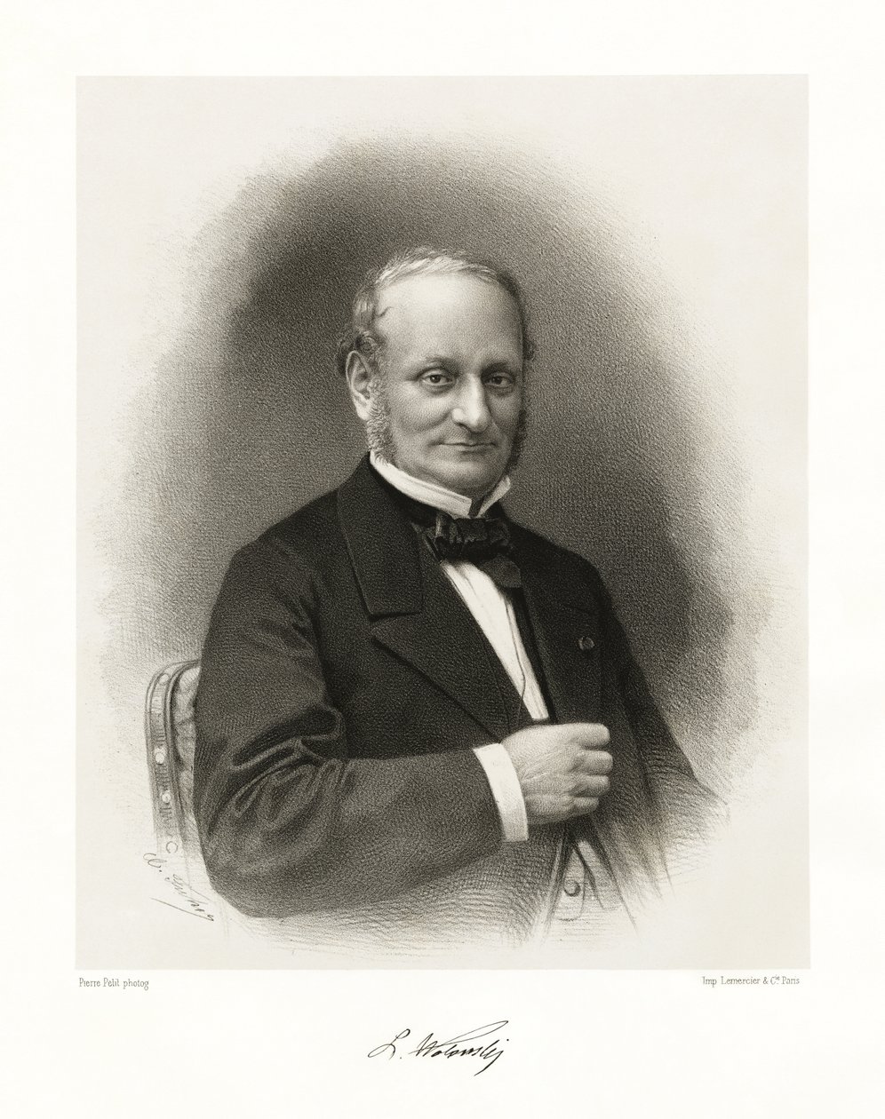 Louis François Michel Raymond Wolowski, 1865-66 alkotó: Pierre Petit
