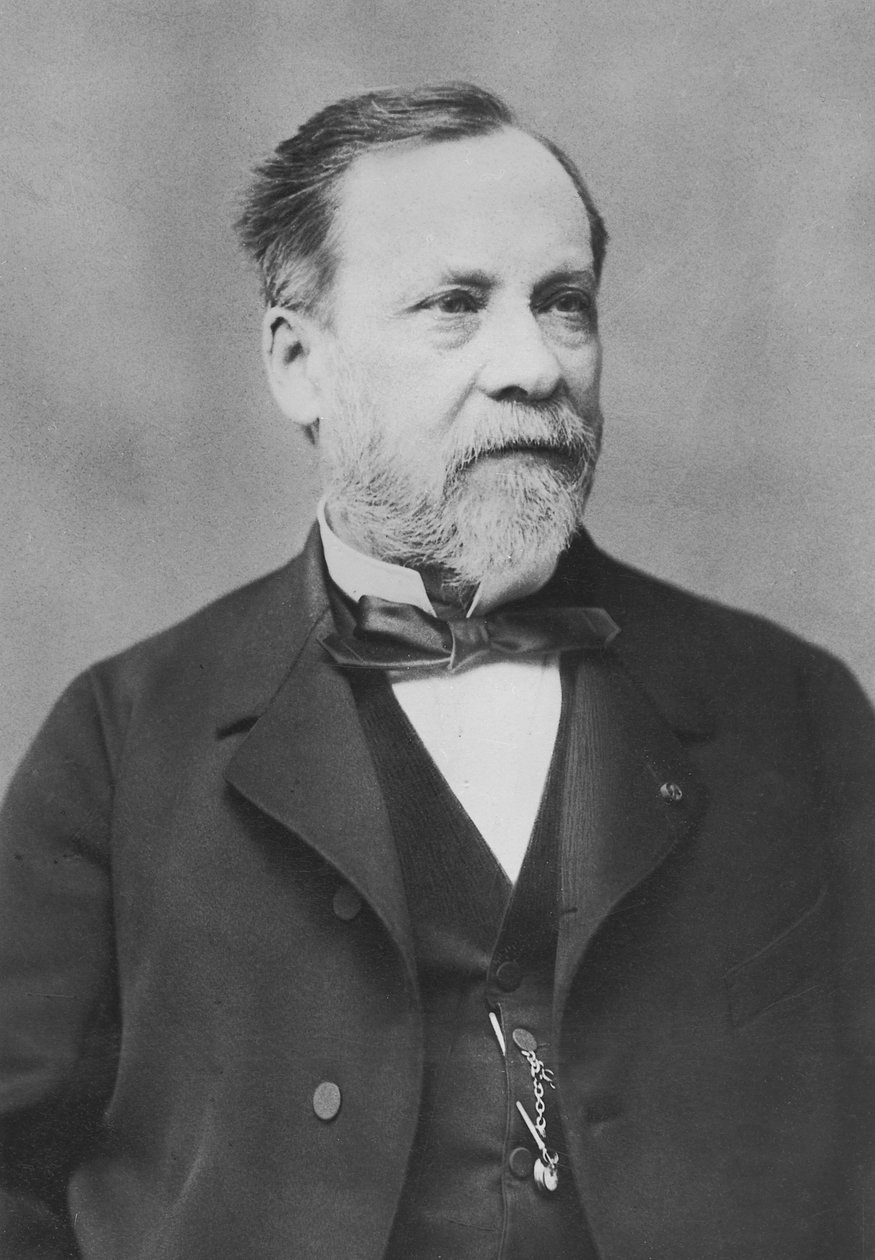 Louis Pasteur portréja alkotó: Pierre Petit