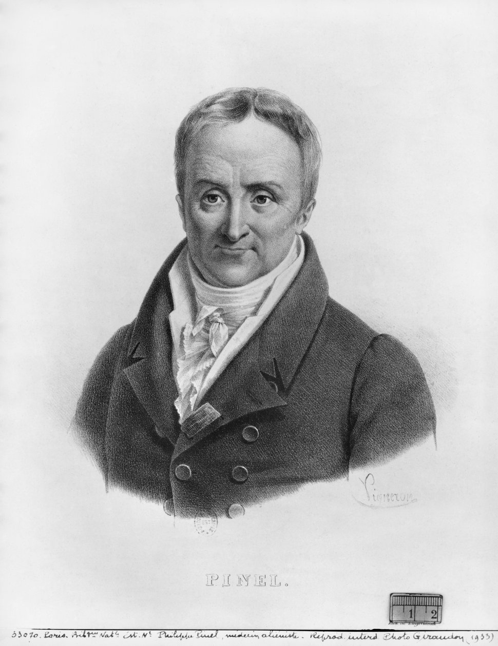 Philippe Pinel alkotó: Pierre Roch Vigneron