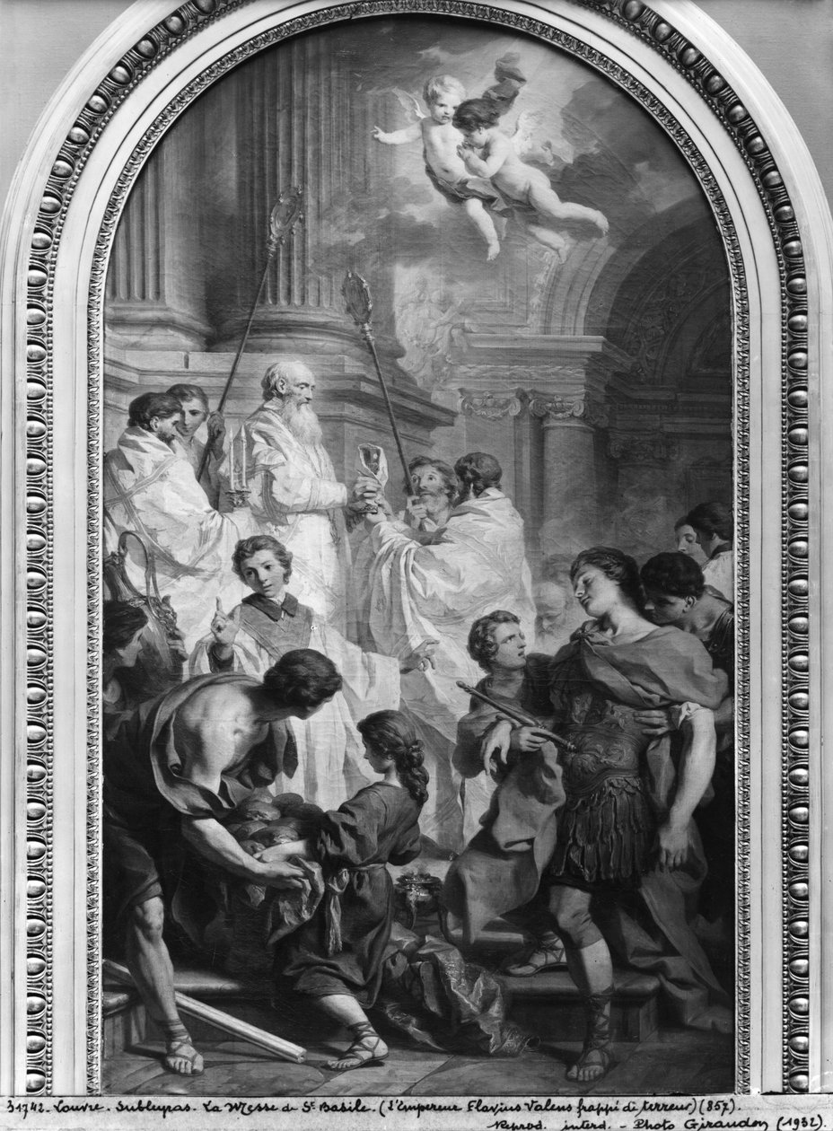 Szent Bazil miséje, 1747 előtt alkotó: Pierre Subleyras