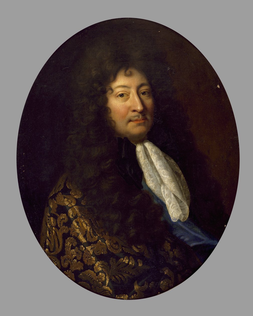 Egy úriember portréja, dátum nélkül alkotó: Pierre Mignard