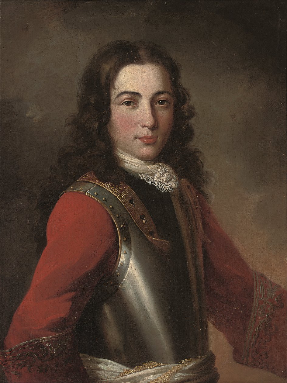 Egy lovas portréja alkotó: Pierre (circle of) Mignard