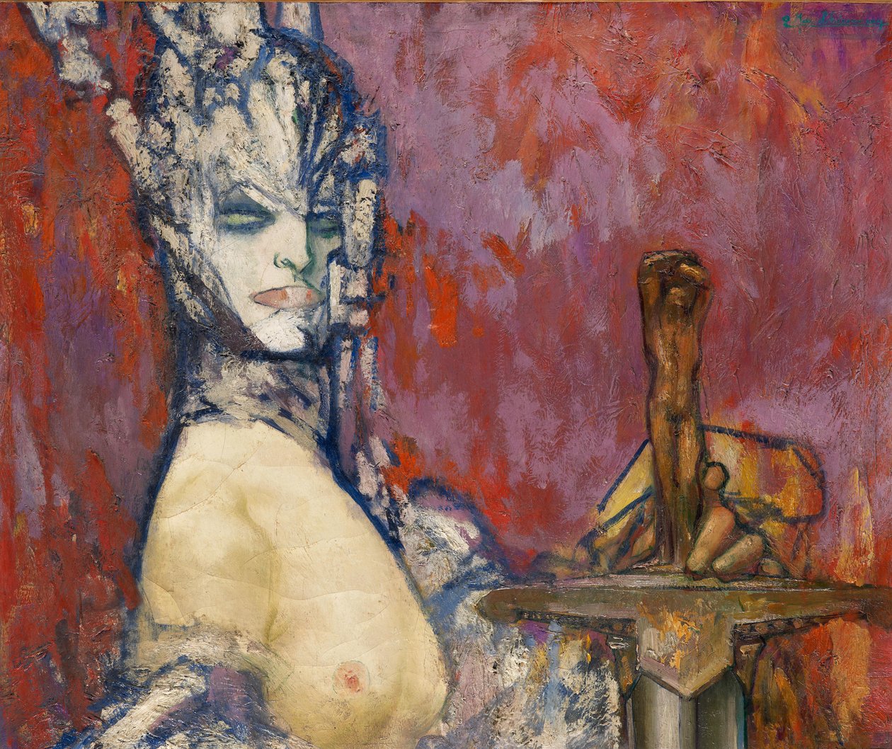 Salome (olaj, vászon) alkotó: Pierre Amedee Marcel Beronneau