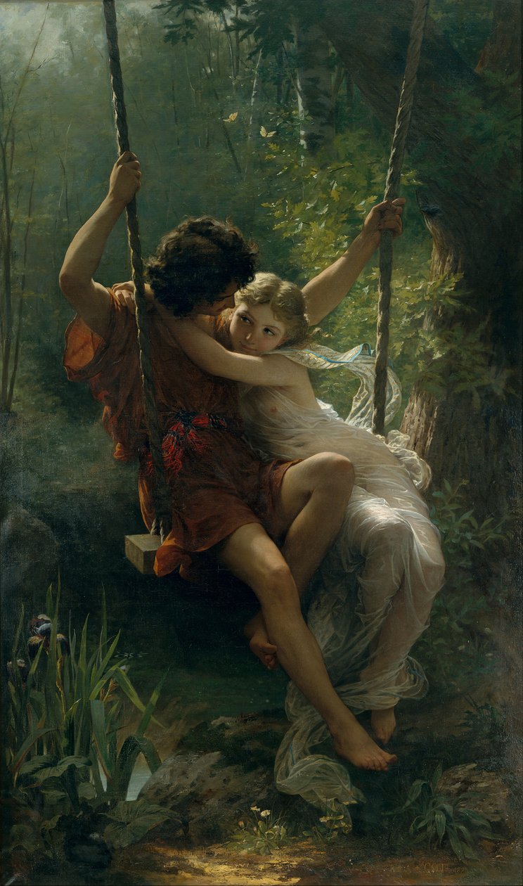 Tavasz, 1873. alkotó: Pierre Auguste Cot