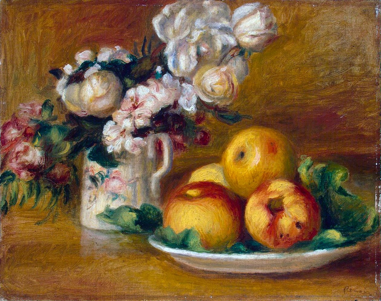 Alma és virág, c1895. alkotó: Pierre Auguste Renoir