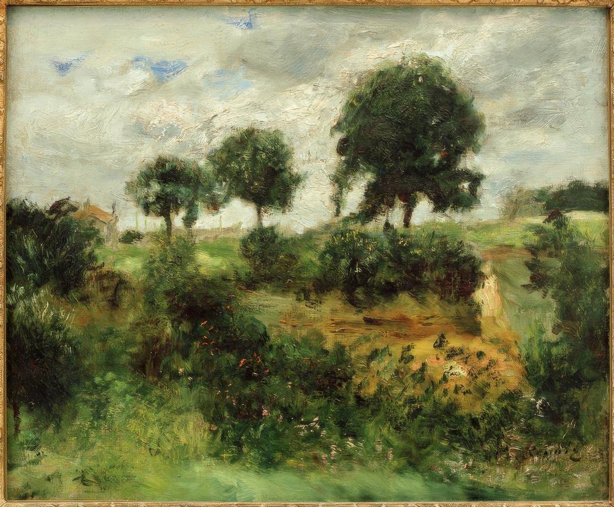 A vihar után. alkotó: Pierre Auguste Renoir