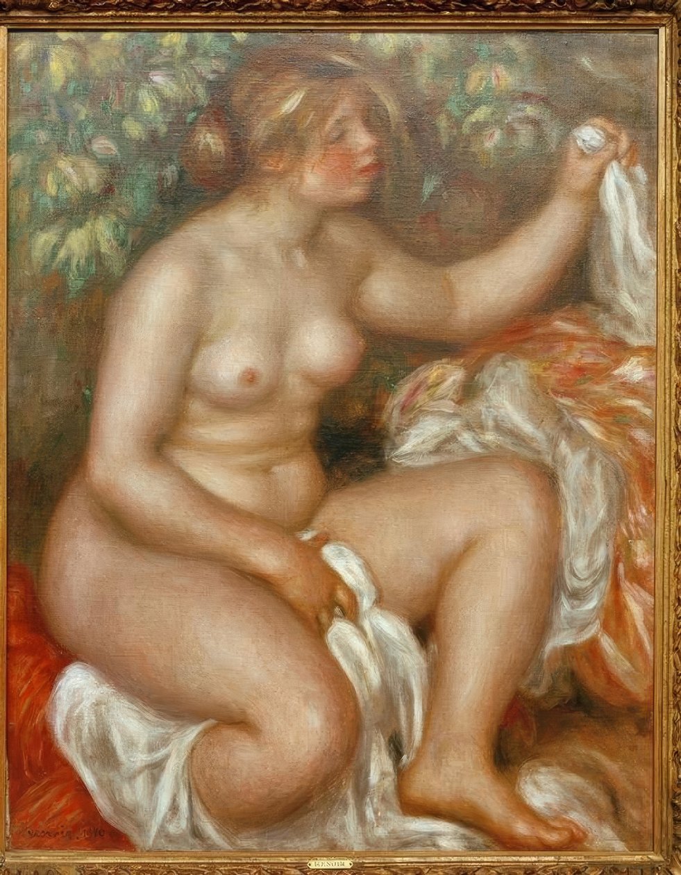 A fürdő után alkotó: Pierre Auguste Renoir