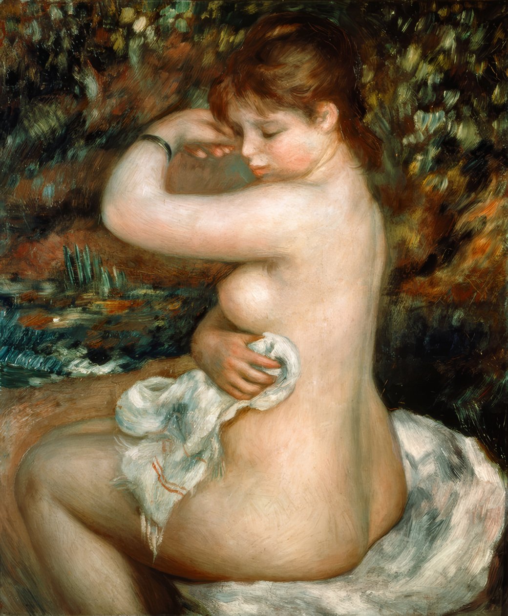 Fürdés után alkotó: Pierre Auguste Renoir