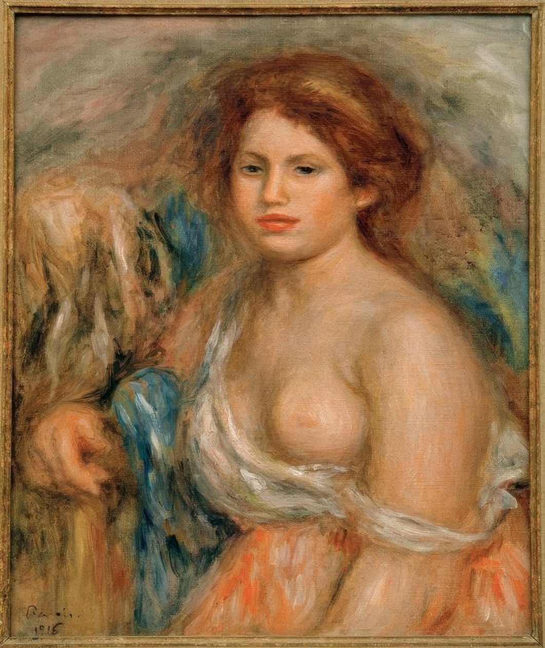 Mellszobor portré alkotó: Pierre Auguste Renoir