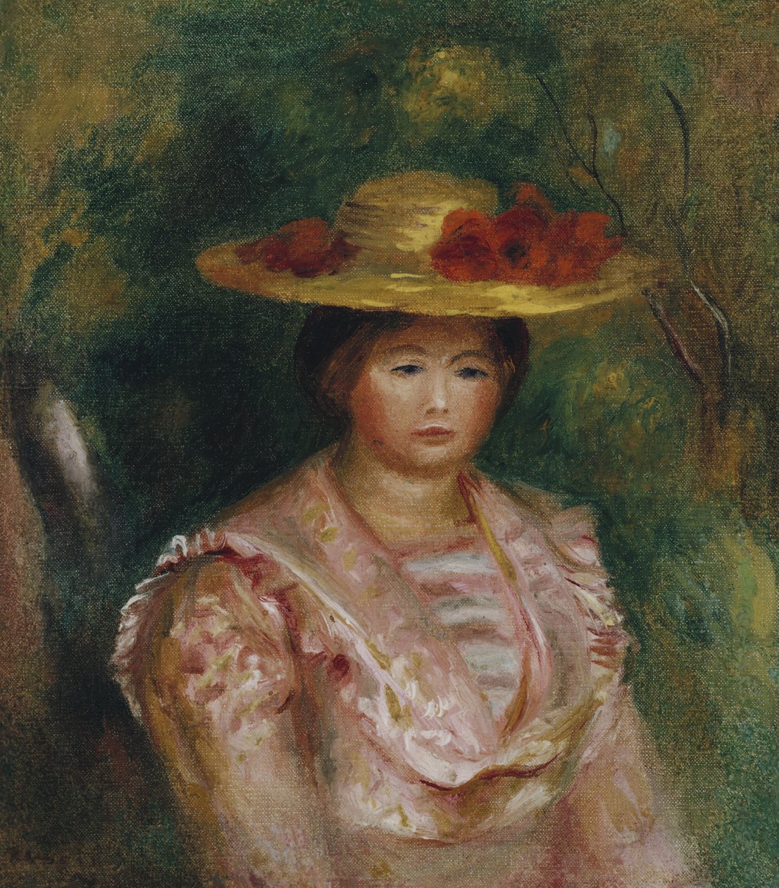 Egy nő mellszobra alkotó: Pierre Auguste Renoir