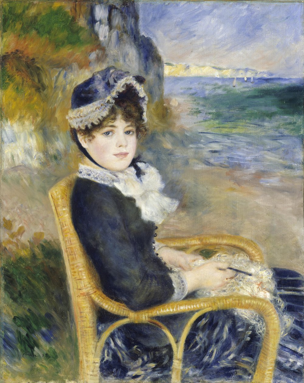 A tengerparton, 1883 alkotó: Pierre Auguste Renoir