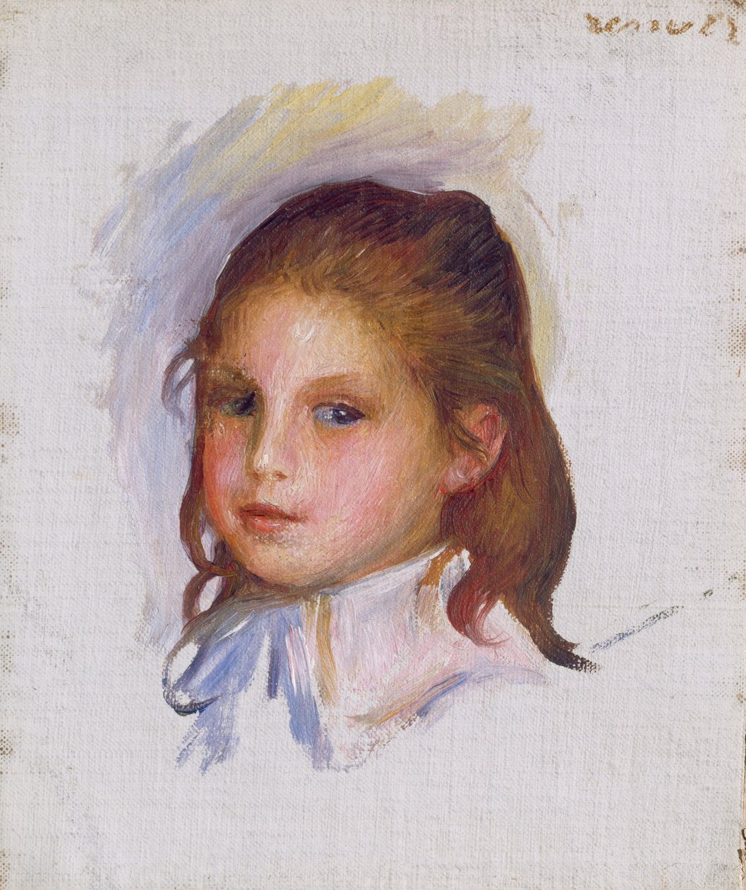 Barna hajú gyermek, 18871888. alkotó: Pierre Auguste Renoir