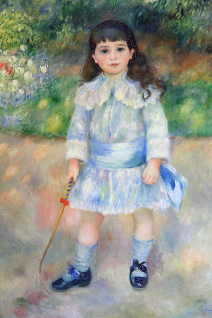 „Child with Whip”, 1885 alkotó: Pierre Auguste Renoir