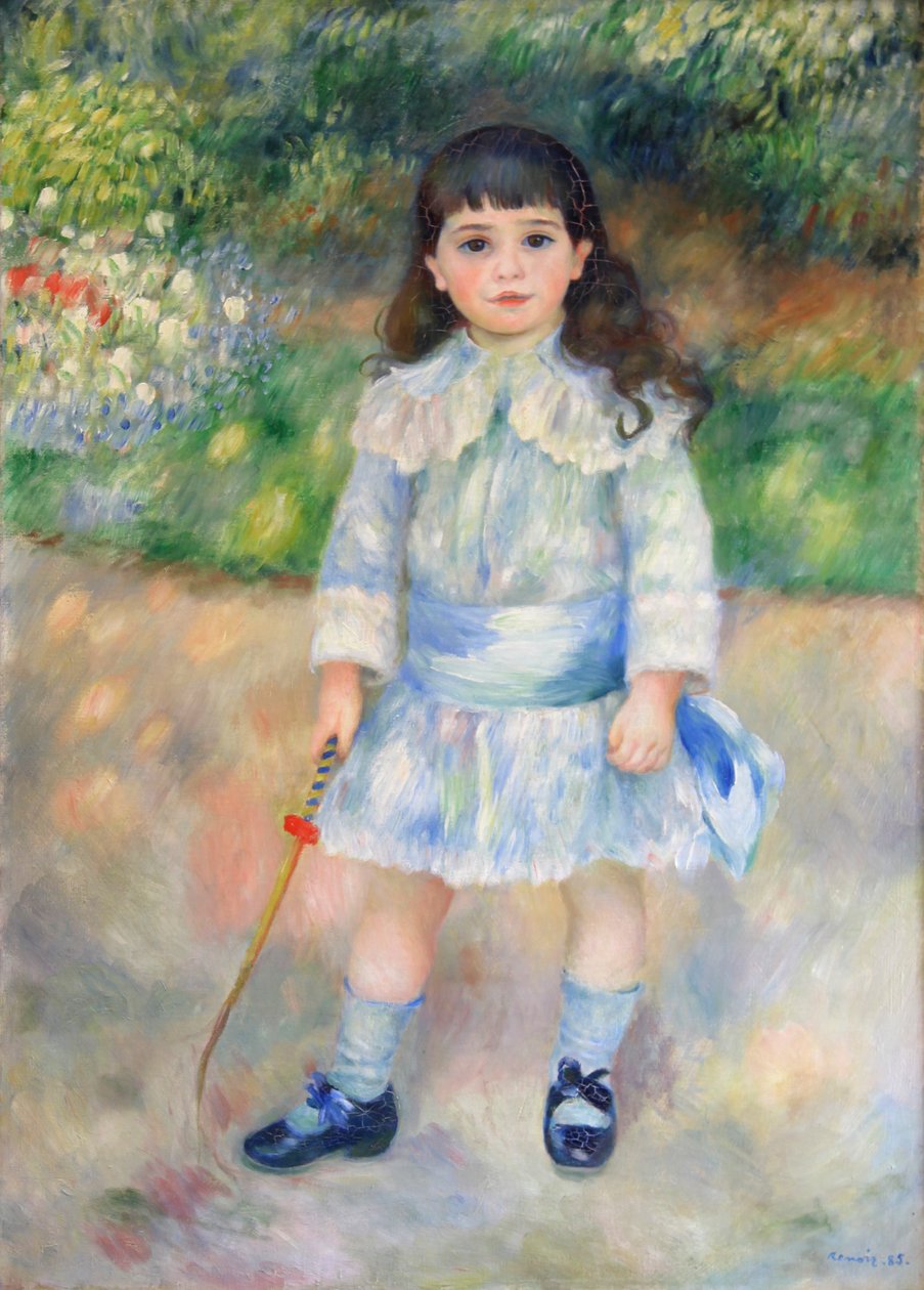 „Child with Whip”, 1885 alkotó: Pierre Auguste Renoir