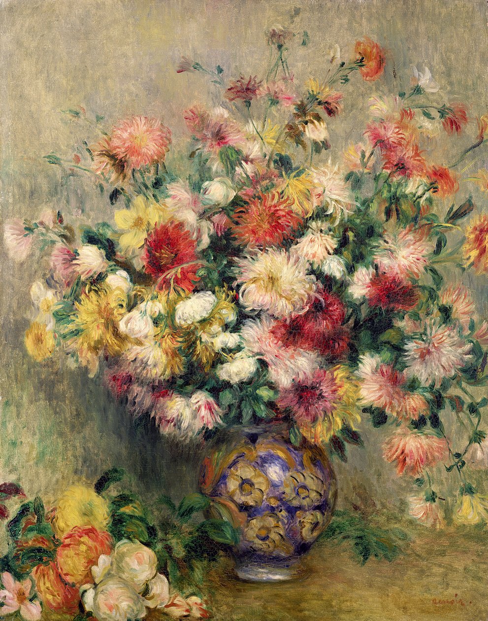 Dáliák alkotó: Pierre Auguste Renoir