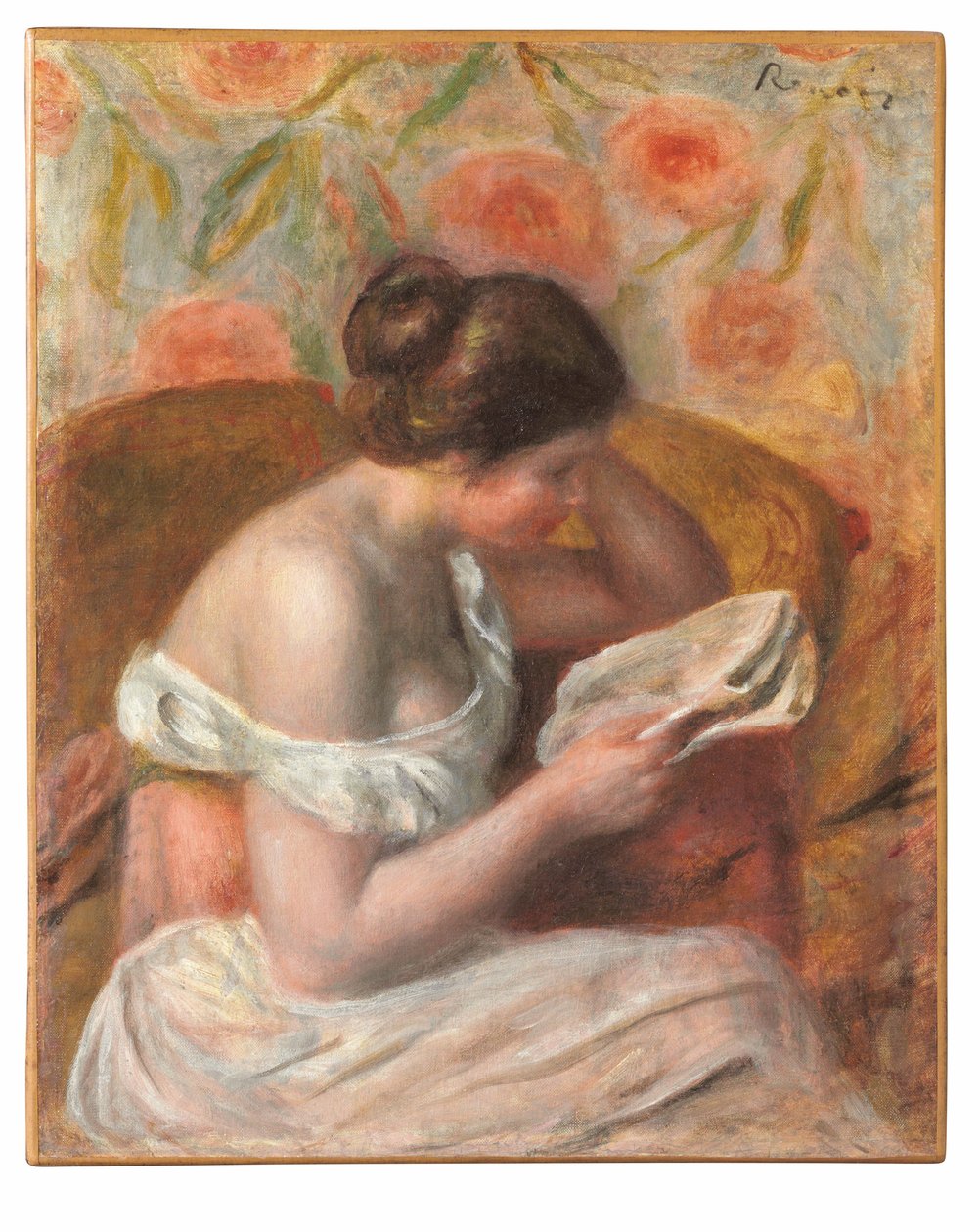 nő olvasó alkotó: Pierre Auguste Renoir