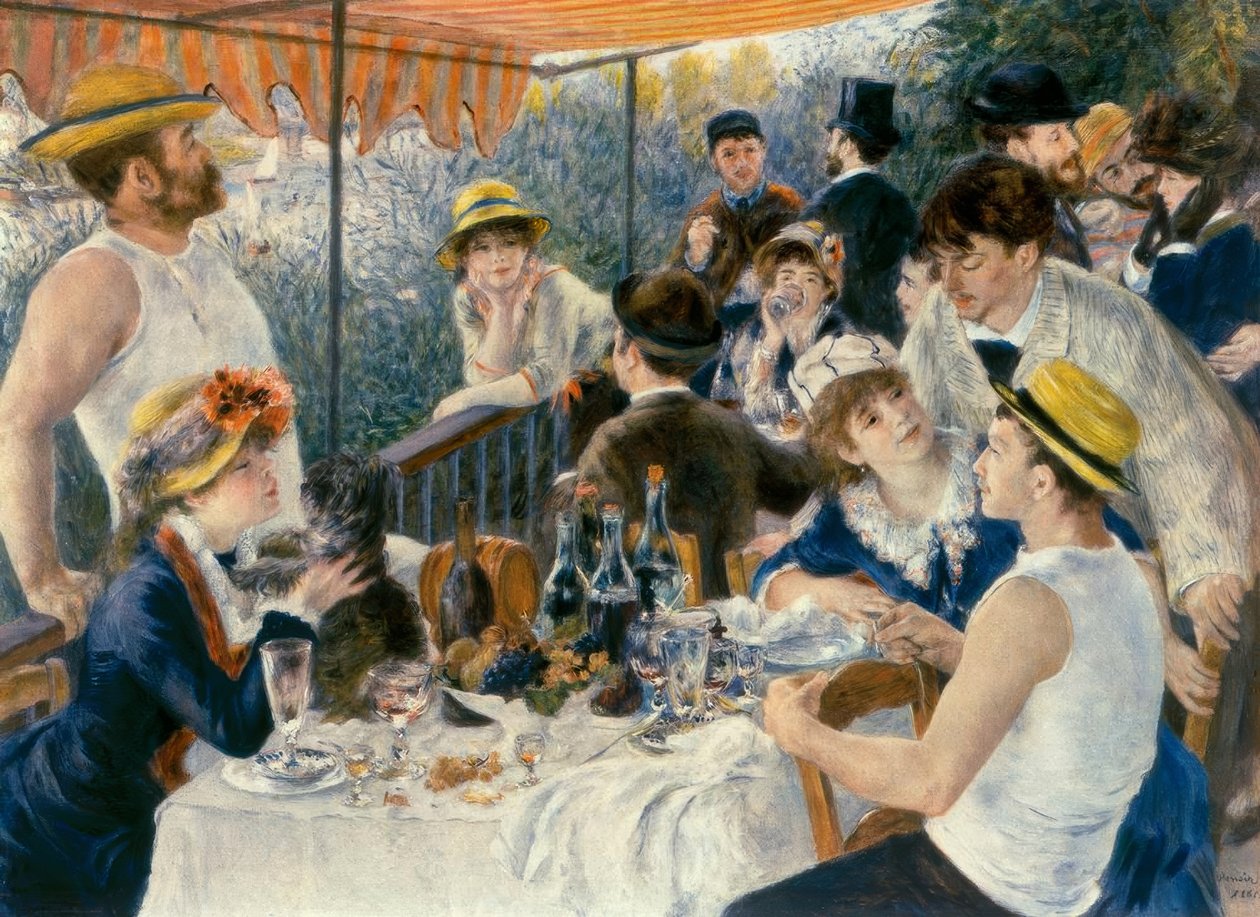 Az evezősök reggelije alkotó: Pierre Auguste Renoir