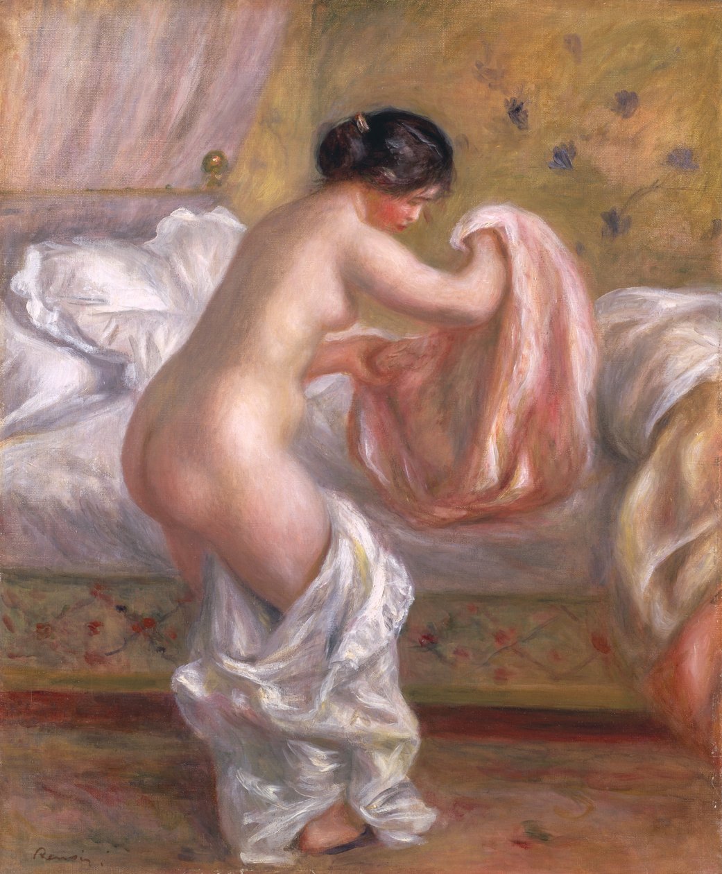 Gabrielle Arising, 1909 körül (olaj, vászon) alkotó: Pierre Auguste Renoir