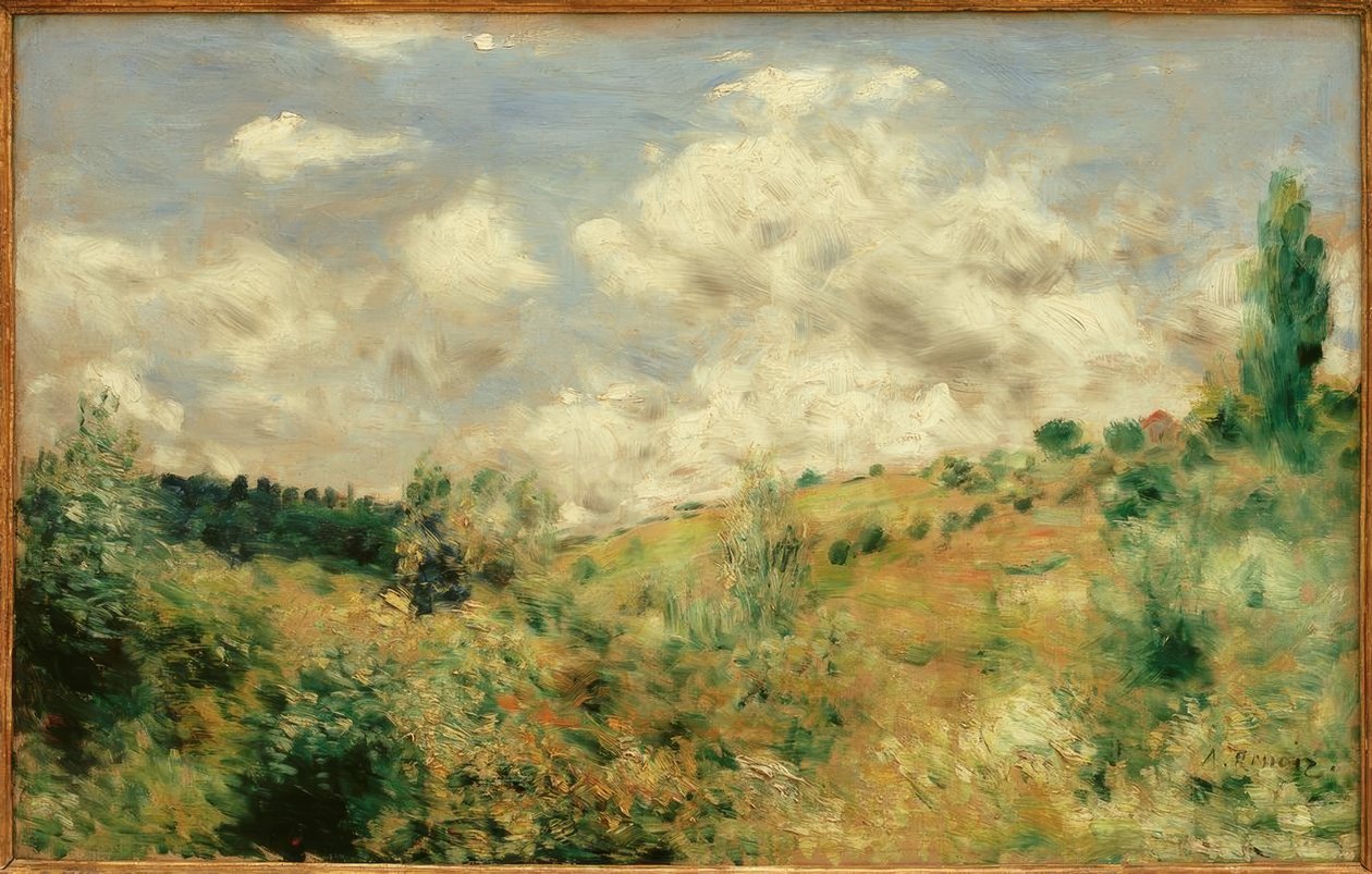 Nagy szél. Az orkán. alkotó: Pierre Auguste Renoir