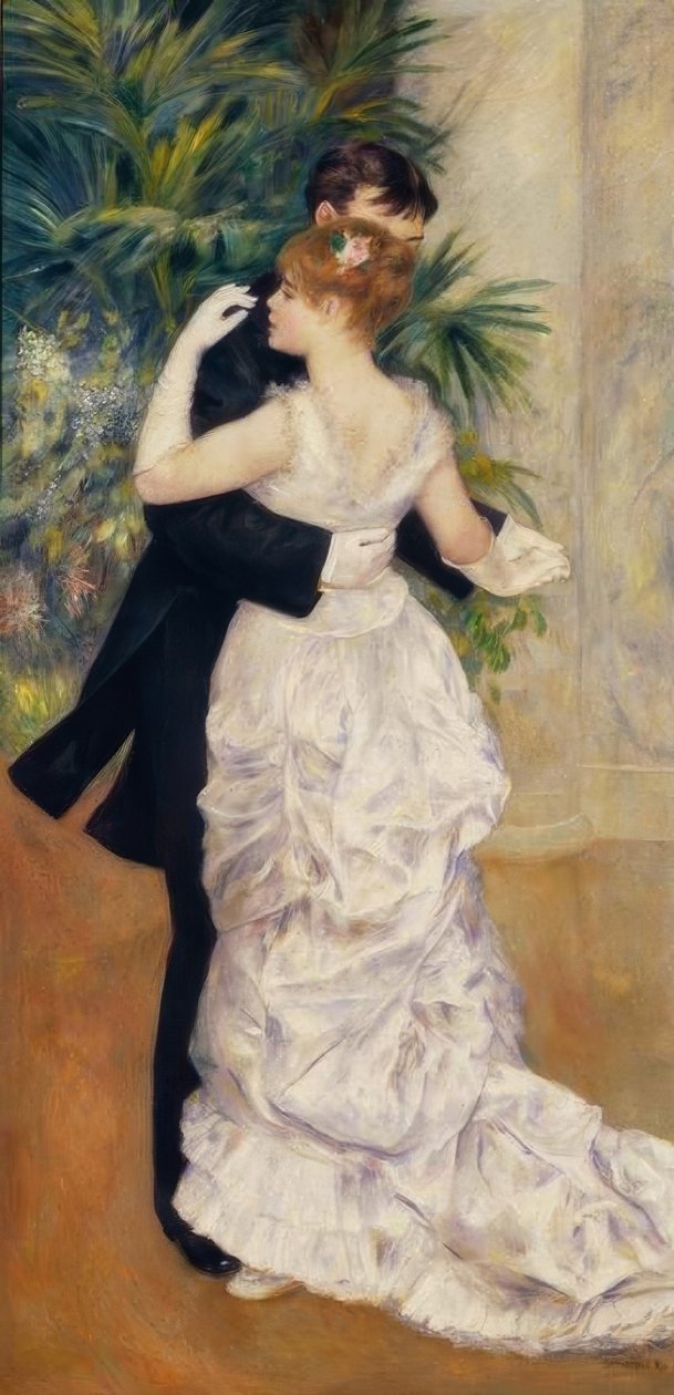 Tánc a városban alkotó: Pierre Auguste Renoir