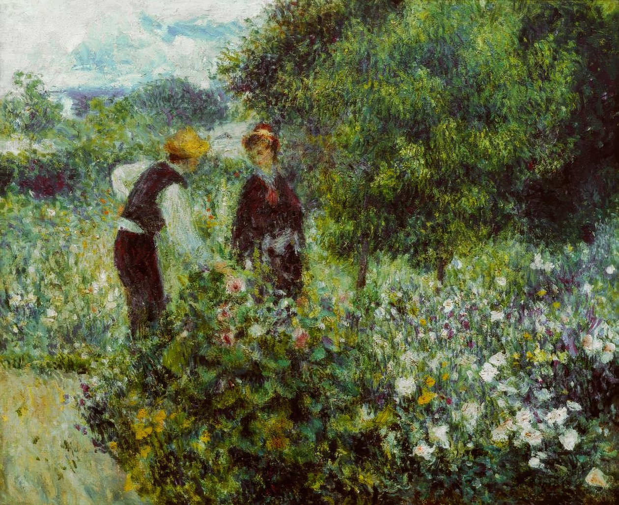 Virágszedés alkotó: Pierre Auguste Renoir