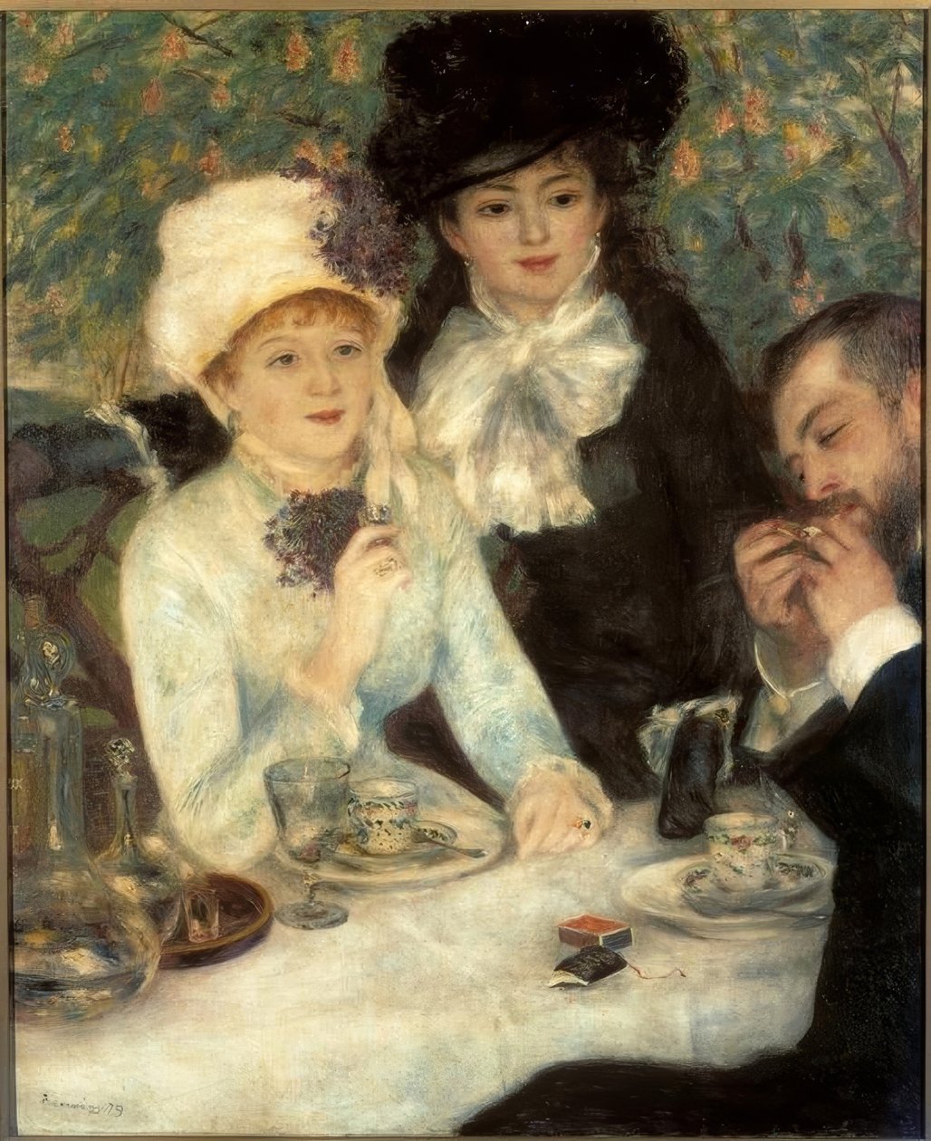 Az ebéd vége alkotó: Pierre Auguste Renoir