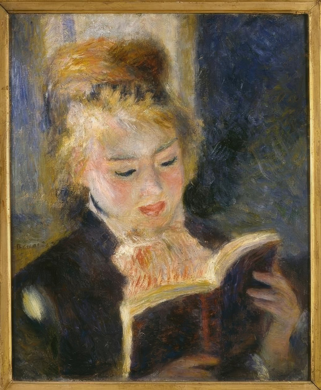 Az olvasólámpa alkotó: Pierre Auguste Renoir