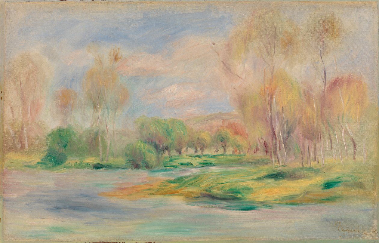 Tájkép alkotó: Pierre Auguste Renoir