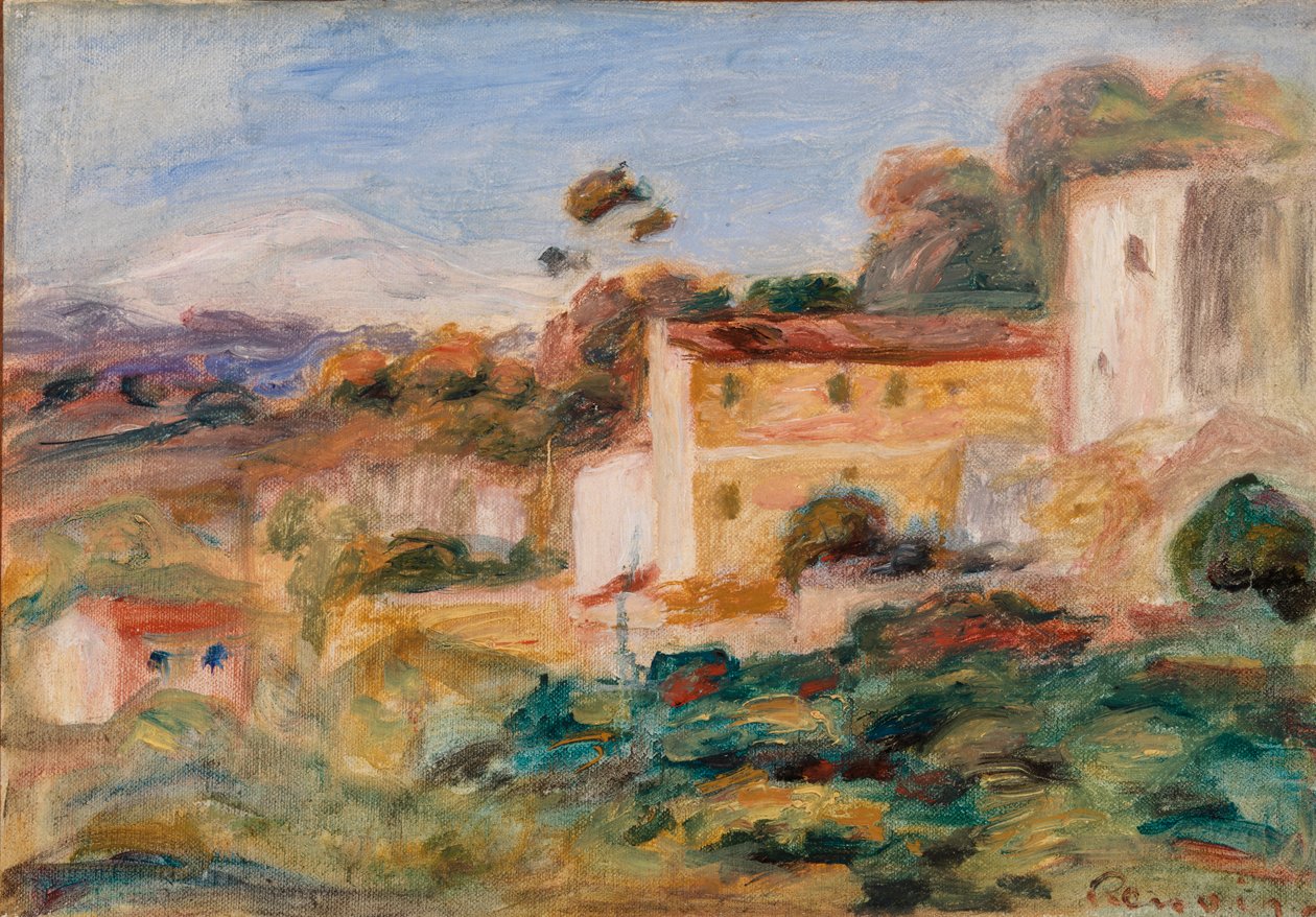 Tájkép alkotó: Pierre Auguste Renoir
