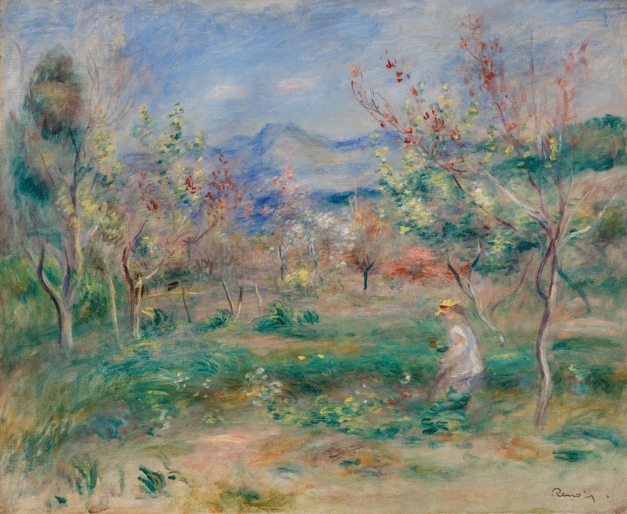 Tájkép alkotó: Pierre Auguste Renoir
