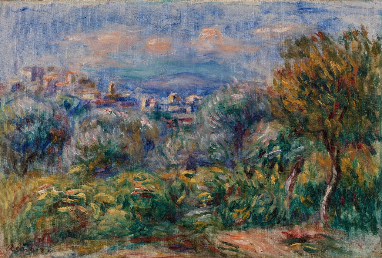 Tájkép alkotó: Pierre Auguste Renoir