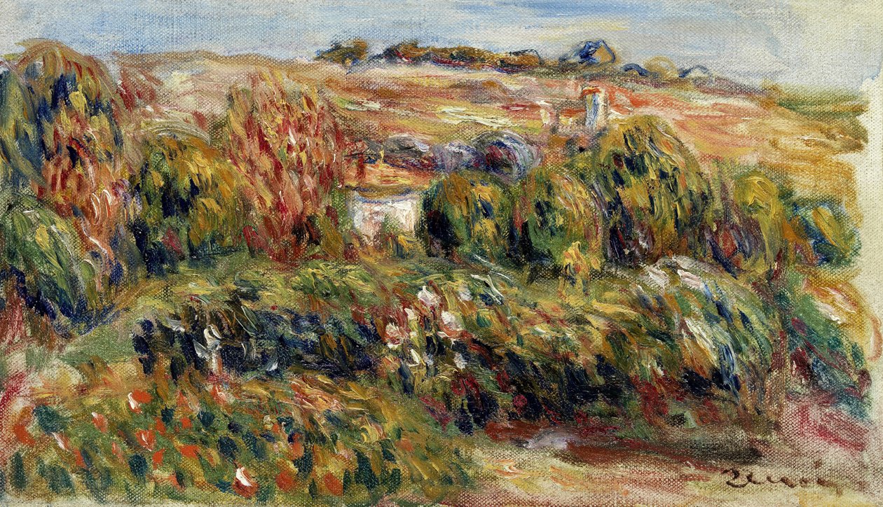Táj Provence-ban, c. 1900 alkotó: Pierre Auguste Renoir