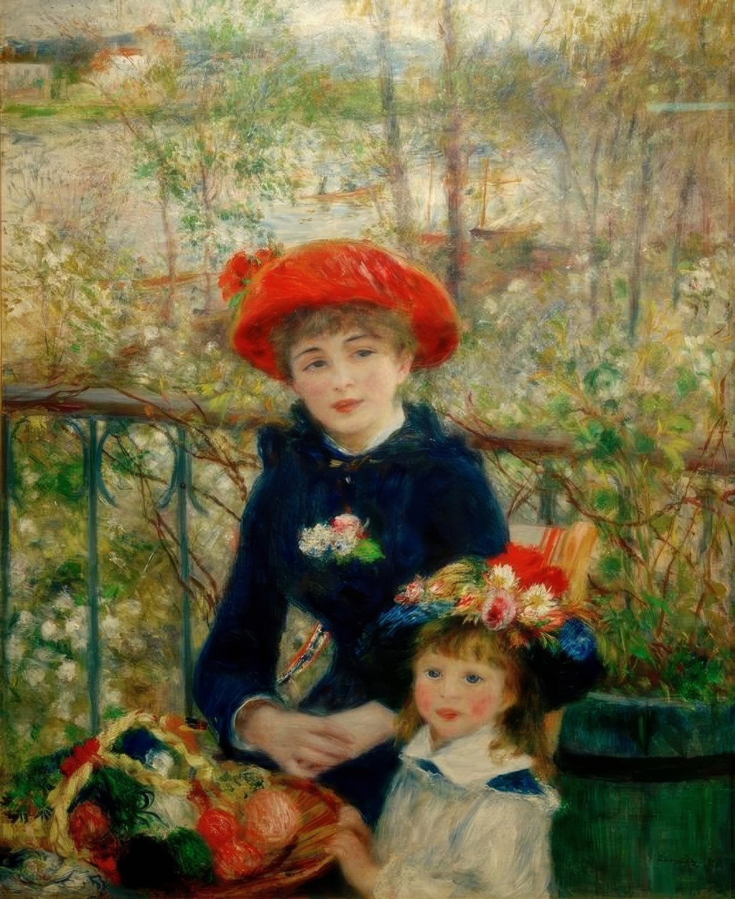 A két nővér (a teraszon) alkotó: Pierre Auguste Renoir