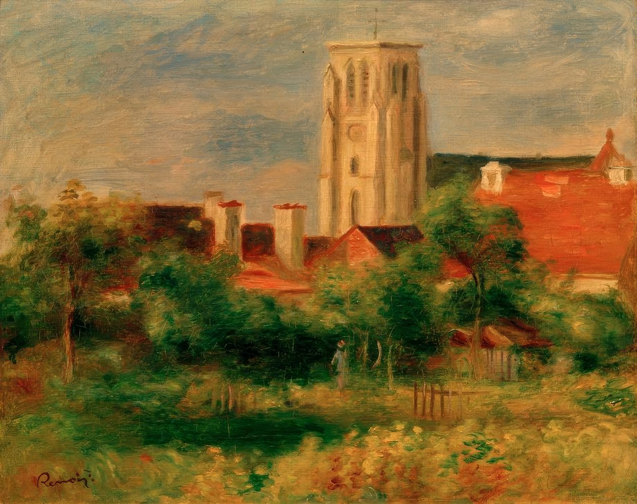 Essoyes temploma alkotó: Pierre Auguste Renoir