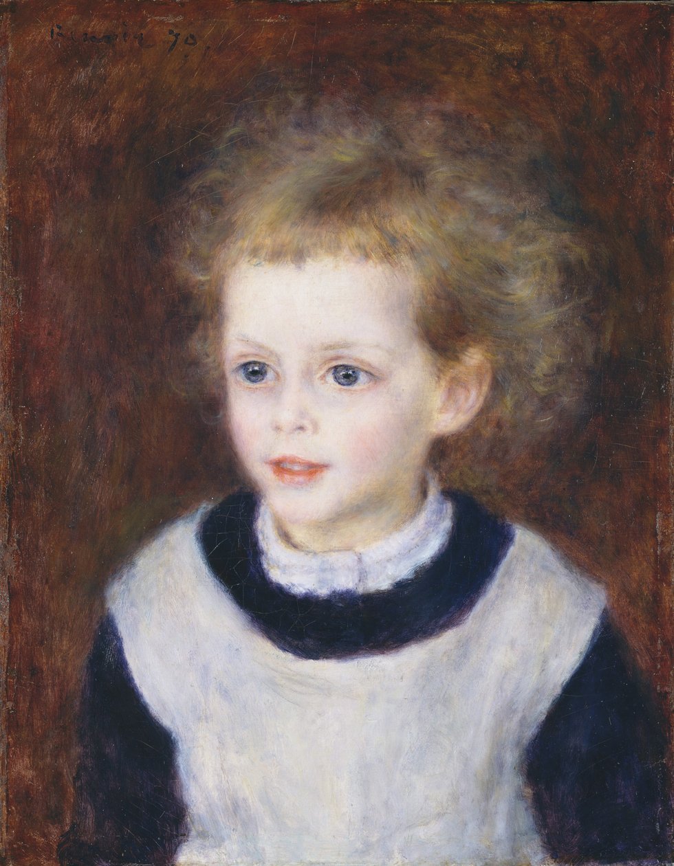 Marguerite-Thérèse (Margot) Berard, 1879 alkotó: Pierre Auguste Renoir