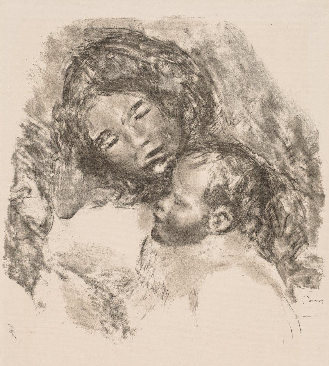 Anyaság alkotó: Pierre Auguste Renoir