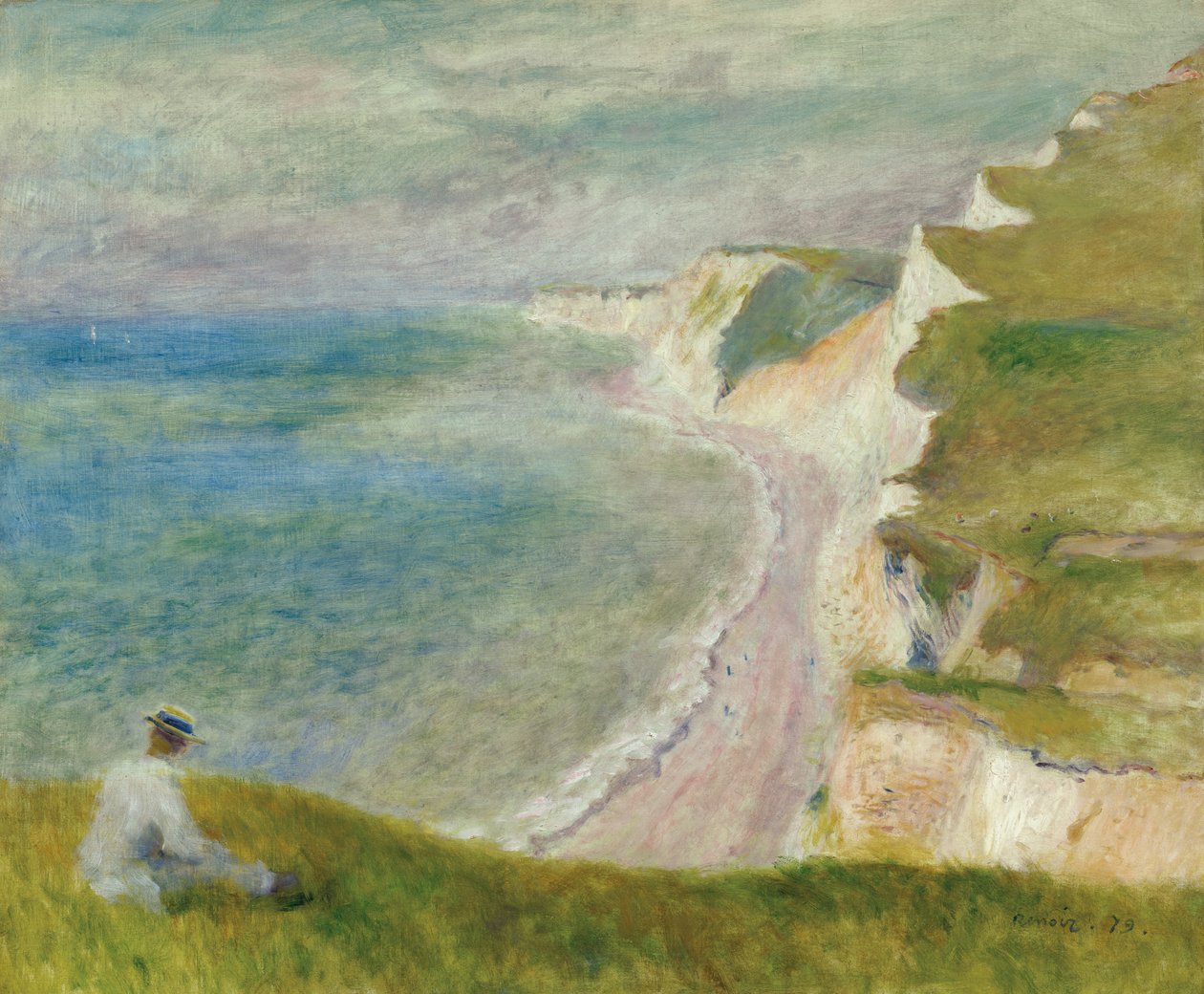 A sziklán alkotó: Pierre Auguste Renoir