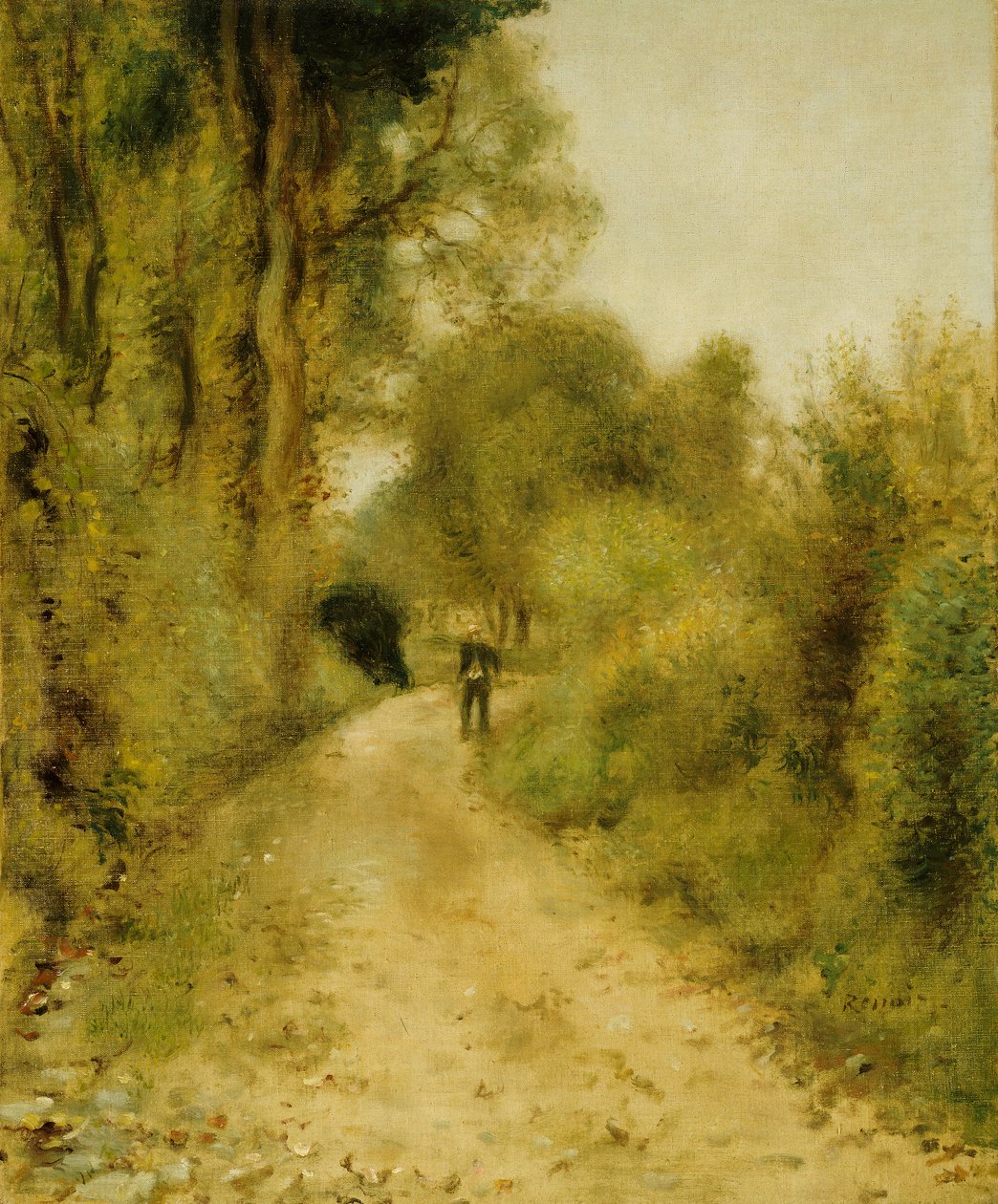 Az úton alkotó: Pierre Auguste Renoir