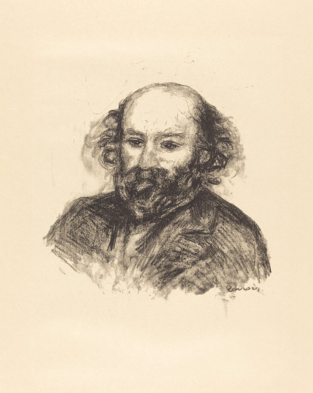 Paul Cezanne, 1902. alkotó: Pierre Auguste Renoir