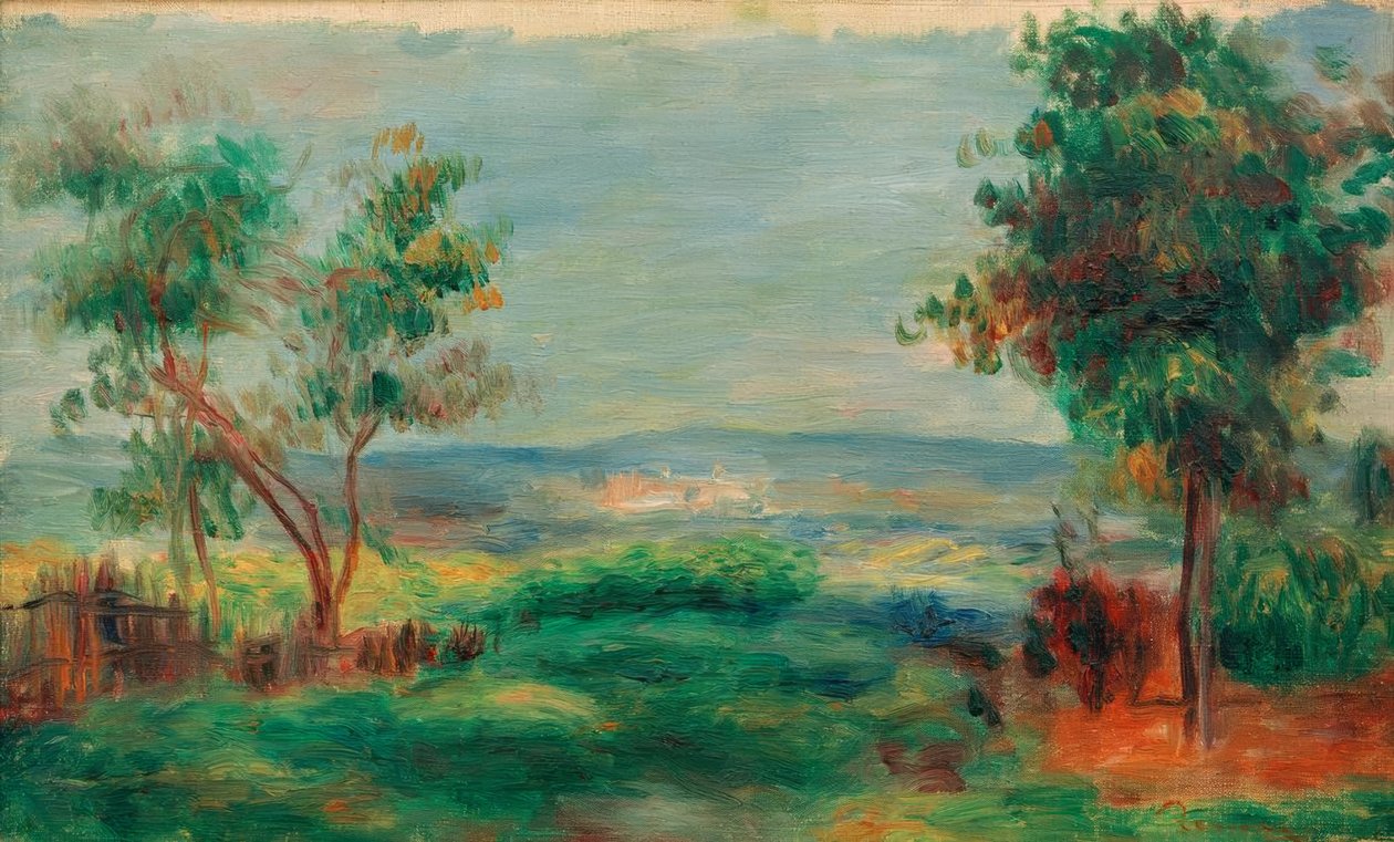 Vidéki táj alkotó: Pierre Auguste Renoir