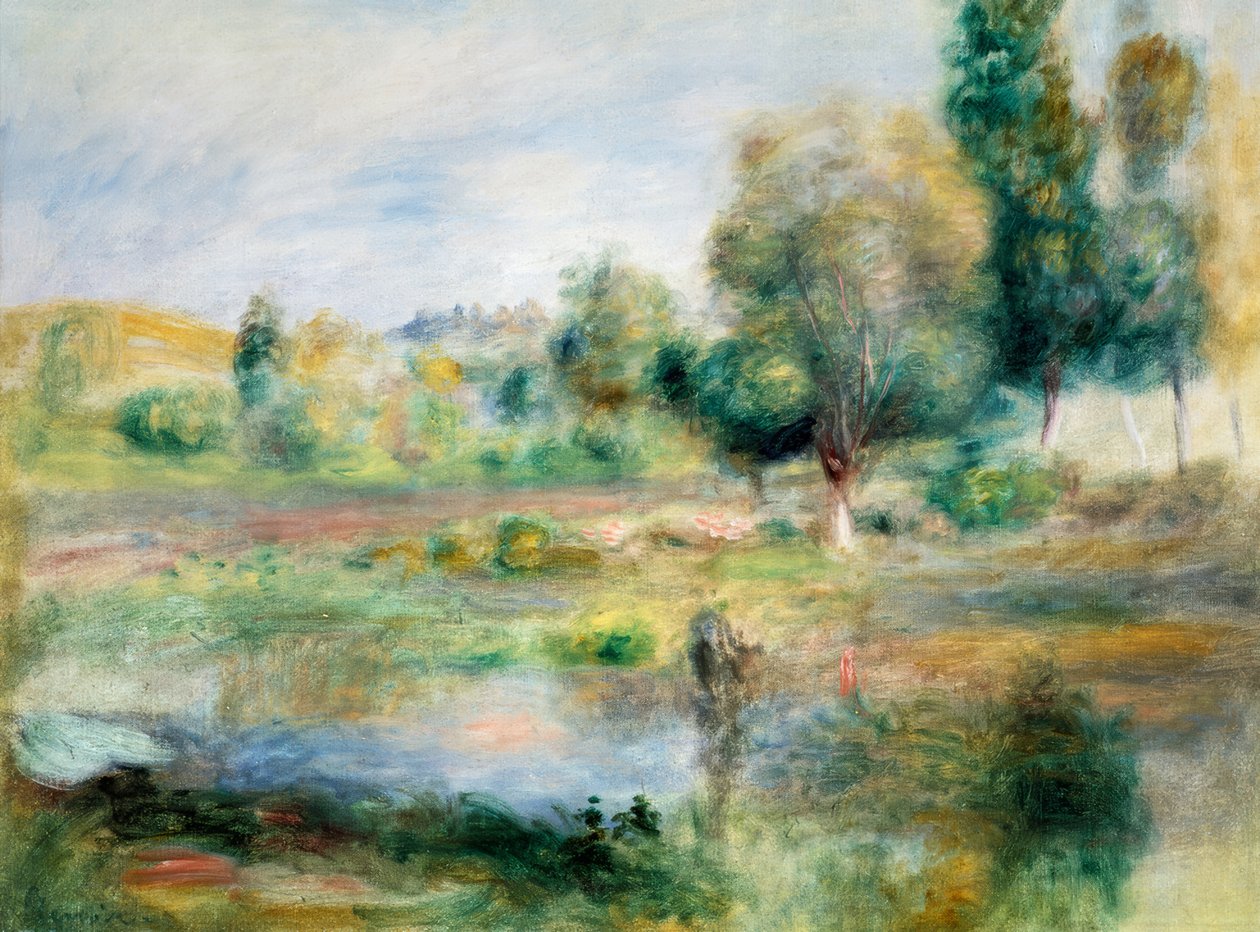 Vidéki táj alkotó: Pierre Auguste Renoir