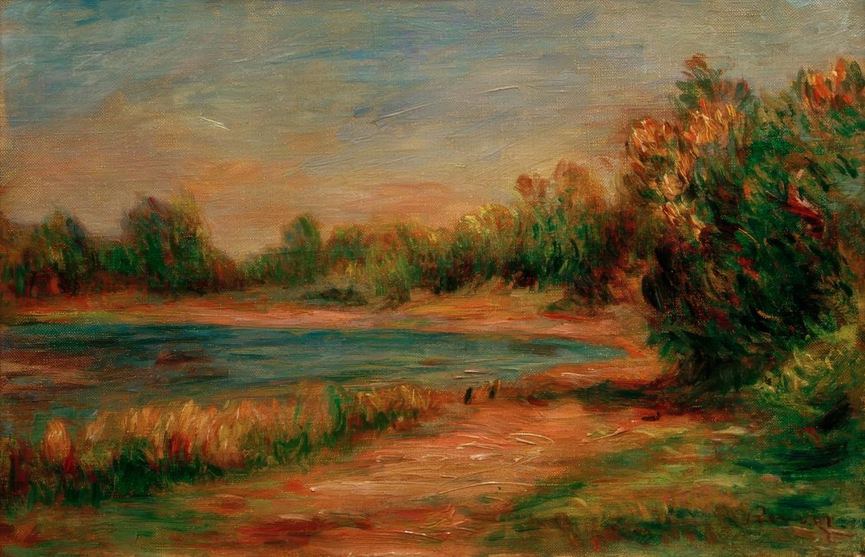 Táj Guernseyben alkotó: Pierre Auguste Renoir