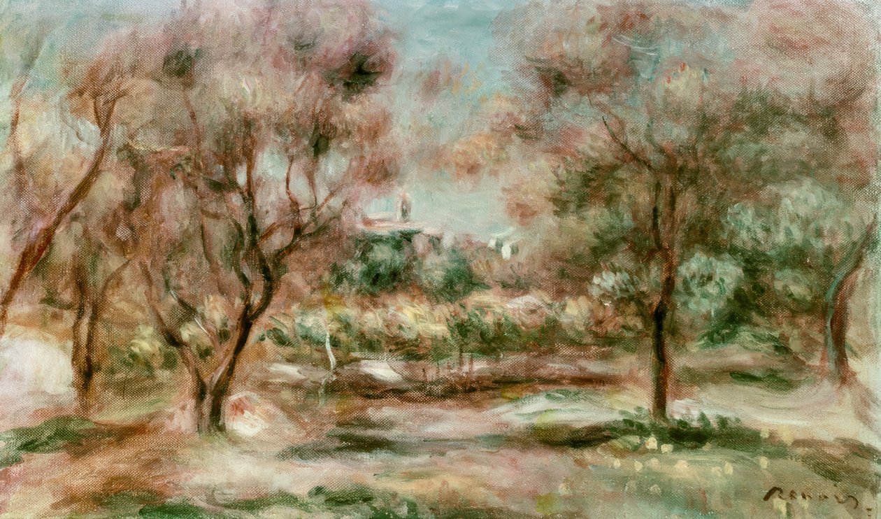 Grasse-i táj alkotó: Pierre Auguste Renoir