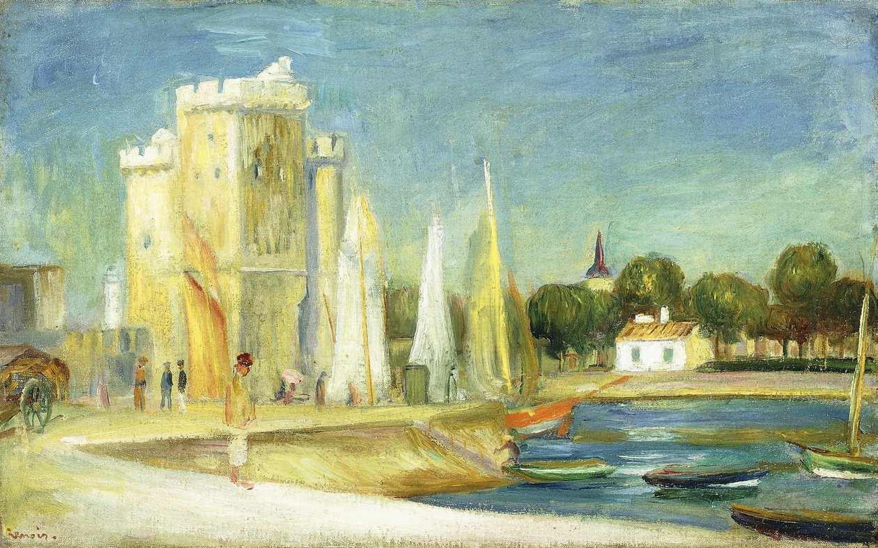 La Rochelle kikötője, 1896 alkotó: Pierre Auguste Renoir